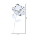 thumbnail image 2 of Vickerman OF160301 Tige de Fleur d'Hibiscus Blanche, 23 et 8 Po, 2 of 3