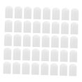 thumbnail image 4 of OUNONA 100Pcs Kitchen Sink Bumper Protector White PVC High Reliability for Wire Sink Grid, 4 of 6