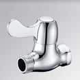 thumbnail image 2 of Cabezal de Válvulas de control de flujo Ahorro de agua de Regulador de de flujo de Restrictor DN15 Válvula de cierre de duch BLESIY Válvula en T para baño, 2 of 8