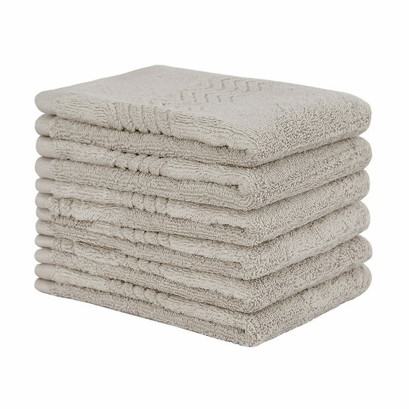 Toallas de baño uxcell 6 piezas 100% Algodón Felpa Color Camel