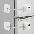 thumbnail image 1 of Cerradura para refrigerador Tickselect de 2 piezas con código de combinación, resistente, 1 of 9