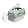 thumbnail image 5 of Vibrant Life 2-Door 24" Plastic Portable Kennel for Dogs, Green, 5 of 8