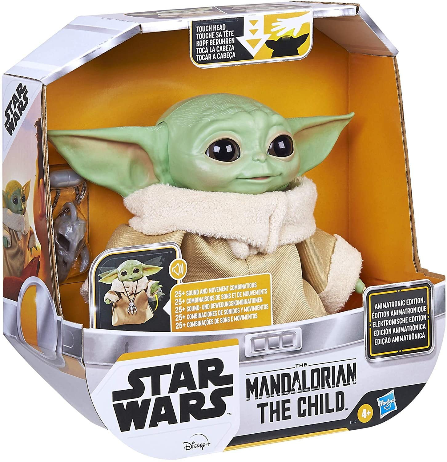 Hasbro Star Wars Baby Yoda The Child Animatronic Edition Action Figure F1119 for sale online 