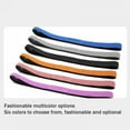 thumbnail image 3 of Elastic Thin Sports Headbands Athletic Non Slip Skinny Headbands Unisex 6-Pack Silicone Grip Hairband Mini Sweat Band, Great for Workouts, 3 of 7