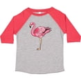 thumbnail image 3 of Inktastic Pink Flamingo Boys or Girls Toddler T-Shirt, 3 of 5