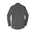 thumbnail image 6 of Port Authority Crosshatch Shirt (S640) Soft Black, 4XL, 6 of 6