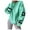 a-Mint Green13235, variant on VNKIDY Women's Sweatshirt Autumn Winter Thicken Thermal Loose Fit Pullover Warm Long Sleeve Crewneck Sweatshirts For Cold Weather Classic Tops