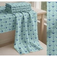 thumbnail image 6 of Soimoi Green Cotton Voile Fabric Anchor Hook Nautical Print Sewing Fabric Yard 56 Inch Wide, 6 of 7