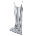 thumbnail image 3 of Xmarks Maternity Nursing Dresses Breastfeeding Dress Nightgown Tops for Labor/Delivery/Hospital Gray L, 3 of 9
