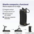 thumbnail image 4 of Caminadora Curva Plegable Bluelander con Pantalla Digital, Velocidad 22 km/h, Desacelerador Inteligente con Soporte para Teléfono y Ruedas de Transporte, 4 of 7