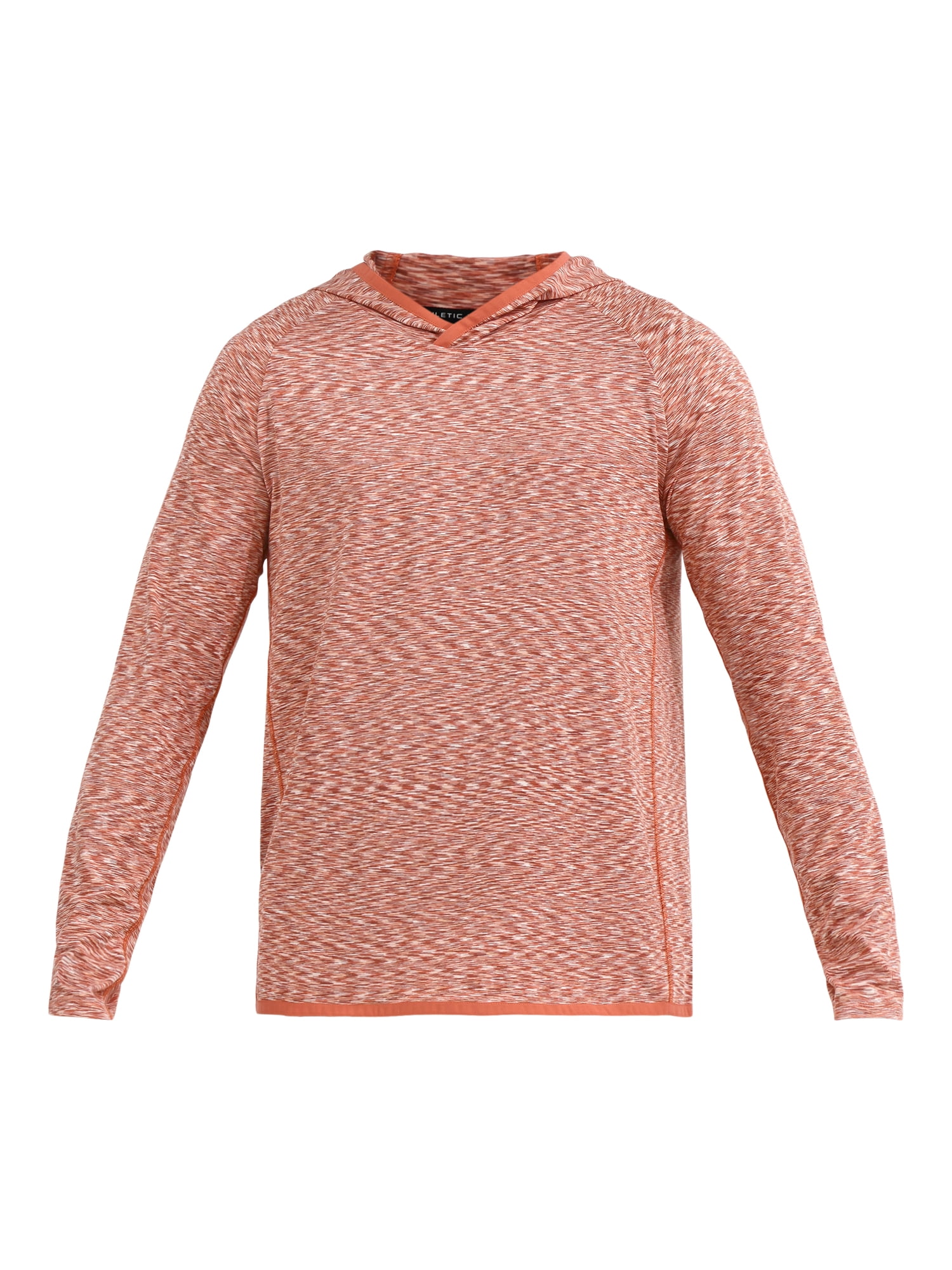 Athletic Works Men's & Big Men's Long Sleeve Space Dyed Hoodie, Sizes S-3XL