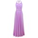 thumbnail image 3 of Gibobby Vestidos de fiesta largos elegantes Vestido largo para mujerBacklessVestido de moda de boda(Morado,M), 3 of 5