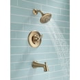 thumbnail image 4 of Delta Linden Tub & Shower Trim - T14494-CZ - Champagne Bronze, 4 of 9