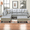 Silver-A, variant on Caberryne Leather Sectional Sofa for Living Room Furniture Set ,Sectional Couch Set L Shape Sofa with Storage Ottoman for Living Room/Apartment(Silver,Facing Right Chaise)
