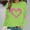 Green, variant on Vetsdori Valentine Sweatshirts for Women Plus Size Tops Pullover Casual Valentine's Days Love Heart Womens Sweatshirts Winter