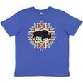 thumbnail image 3 of Inktastic Buffalo Cute Western Pattern Youth T-Shirt, 3 of 5