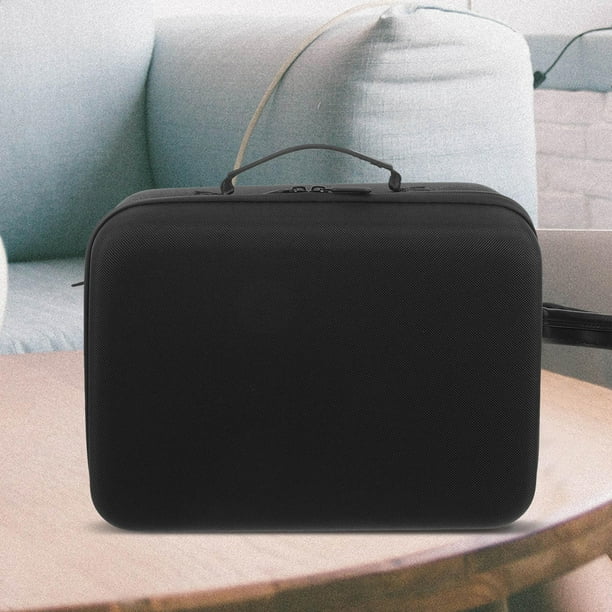 Moluckfu Estuche Para De Y Herramientas De Estilismo Negro Para Uso En Viajes