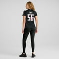 thumbnail image 5 of Women's Nike Jovaughn Gwyn  Black Atlanta Falcons Team Game Jersey, 5 of 7