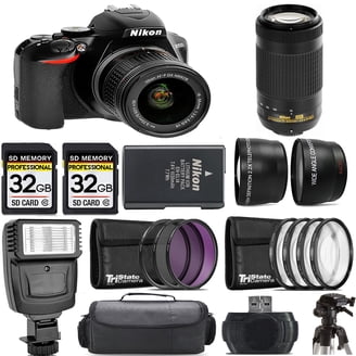 Nikon D5600 DSLR Camera Professional Bundle: 18-55 AF P VR Lens