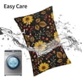 thumbnail image 6 of Salouo Fall Sunflowers Leaves Pattern Pillow Cases,1PC Pillow Covers with Envelope Closure Decorative Pillow Case for Bed Couch,Pillows Not Included-16"x24", 6 of 6