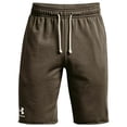 thumbnail image 3 of Pantalones cortos Under Armour Rival Terry para hombre, tienda de campaña (361), color verde, 3 of 9