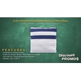 thumbnail image 2 of 6 2-in-1 Cordova Pillow Blankets Set - Front Pocket, Soft Fleece - Navy Blue, 2 of 6