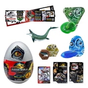Jurassic World Rebirth Captivz Surprise Egg Action Figures - Rebirth Edition 3 Different Dinosaurs to Collect, Designed for 4 Plus (Unisex)