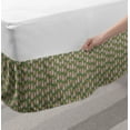 thumbnail image 2 of Ambesonne Multi-color Wrap Around and Gathered Microfiber Bed Skirt, Twin, 2 of 2
