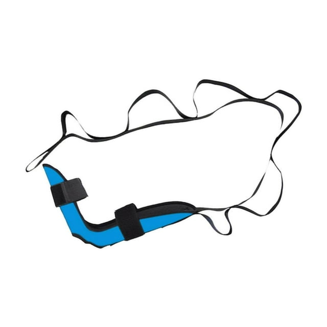 Xingzhi Yoga Stretching Strap Calf Leg Stretcher Tendonitis Band for Exercise Blue