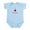 Sky Blue, variant on CafePress - I Love (Heart) Yiayia Baby Onesie - Baby Light Bodysuit, Size Newborn - 24 Months