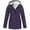 Purple, variant on WREESH Womens Technical Jacket Fleece Lined Waterproof Sunscreen Jackets Winter Warm Hooded Coats Outdoor Hiking Jacket Travel Sportswear Blue