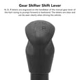 thumbnail image 3 of Gear Shifter Shift Lever, Comfortable Grip Hand Gear Shifter Stick Lever  N D R Letters Engraved  for 110cc 125cc 150 To 250cc ATV, 3 of 7