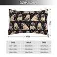thumbnail image 2 of Balery French Bulldog Funda de Cojín Estampada, Regalos para Mujeres, Regalos de Amor para Ella, Regalos para Novia o Esposa, Funda de Almohada-14"x20", 2 of 6