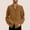 #Coffee, variant on DPTALR Men's Fashion Solid Color Button Pocket Long Sleeved Lapel Shirt,White, M