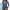 Blue, variant on Zipper One Piece Swimsuit for Womens Racerback Modest Swimming Suit High Neck Monkini Swimwear