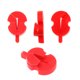 thumbnail image 4 of 8pcs goma violín práctica mudo estilo redondo violín mudo práctica violín silenciador Abanopi Silenciar violín, 4 of 7