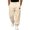 Beige, variant on Men's Sweatpants Joggers Fleece Lined Warm Winter Pants Drawstring Elastic Waist Cuffed Harem Trousers Casual Loose Fit Lounge Pants Running Workout Gym Athletic Bottoms