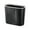 Black-BK-home supplies, variant on LEFTHIGH Home Wastebasket Striped Wastebasket Home Bathroom Seamless Wastebasket Plastic Suitable for Home Kitchen Bathroom Garage Christmas Ornaments