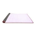 thumbnail image 2 of Ahgly Company Indoor Rectangle Solid Purple Modern Area Rugs, 2' x 5', 2 of 4