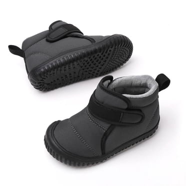 Stepedia Kids Snow Boots for Toddler Boys Girls Faux Fur Waterproof Warm Winter Boots