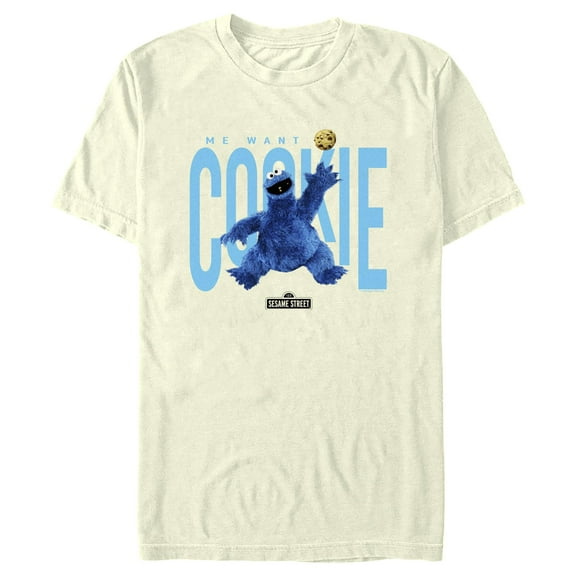 Men's Sesame Street Me Want Cookie Graphic T-Shirt