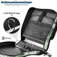 thumbnail image 4 of FORMRS Zipper Binder with Shoulder Strap 2-inch Ring 500 Sheet Capacity File Bag, Army Green Camouflage Pattern, 4 of 5