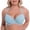 Blue, variant on Bras for Women Bra Women's Comfortable Smooth Face Traceless Adjustable Steel Rim Everyday Wear Blue 42