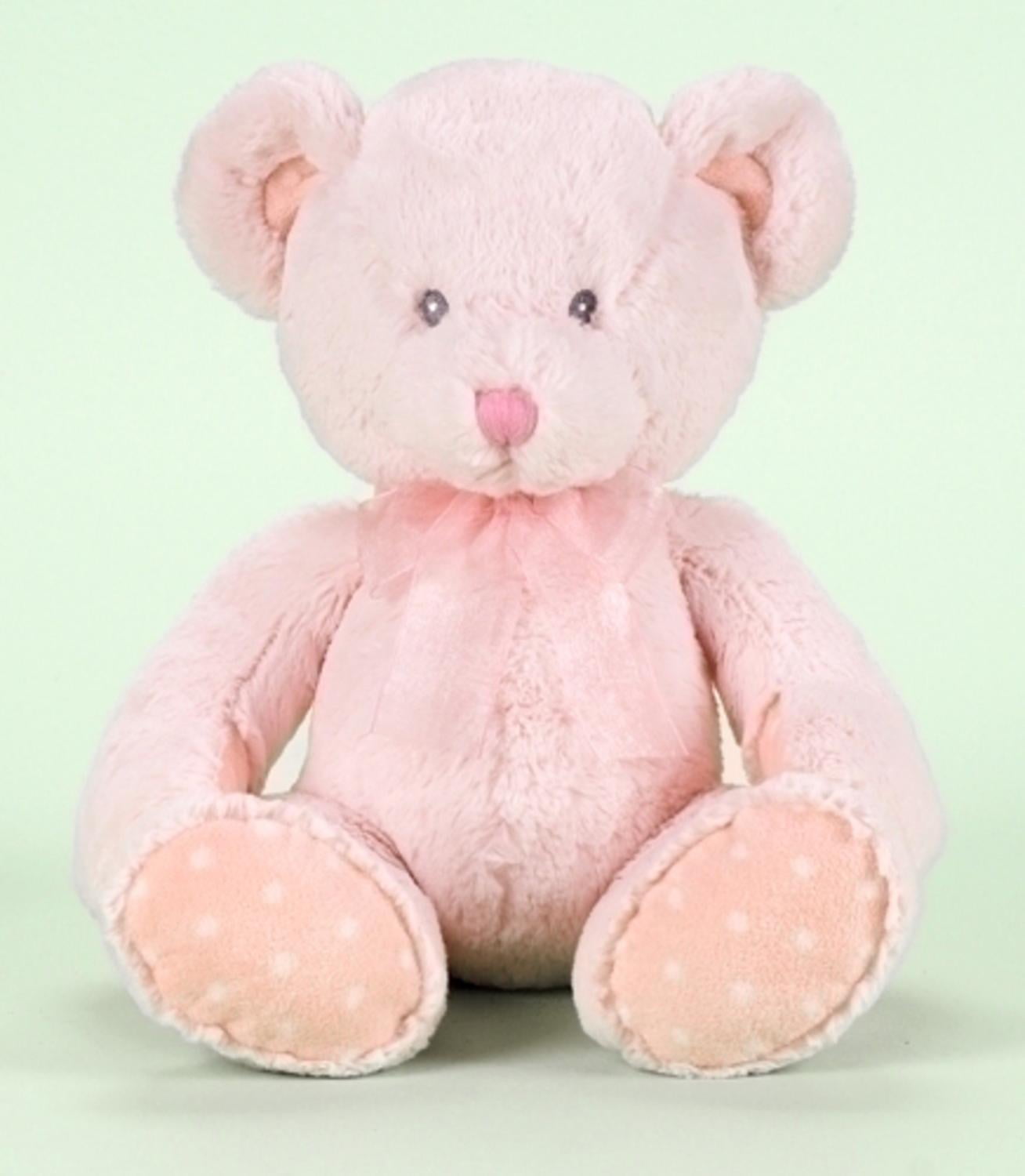 large pink teddy