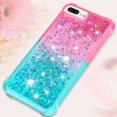 thumbnail image 5 of Funda para iPhone 8 Plus/iPhone 7 Plus Transparente con Brillos Carcasa Protectora Antigolpes con Glitter Brillante, 5 of 5