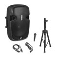 thumbnail image 2 of Pyle PPHP155ST Système de Haut-Parleurs PA Bluetooth Portable de 1500 Watts avec Support et Micro, 2 of 5