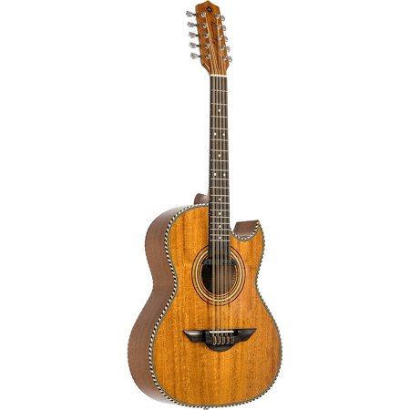H. Jimenez LBQ1 Bajo Quinto Acoustic-Electric El Estandar Series Natural