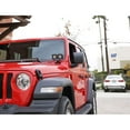 thumbnail image 4 of A-Pillar Dual LED Pod Light Kit For Jeep 2018-up Wrangler JL, Includes (4) 20W High Power LED Cubes, Windshield A-Pillar Mounting Brackets & On/Off Switch Wiring Kit, 4 of 9