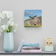 thumbnail image 6 of U R There Photography Kingston Road Grey Rustic Farmhouse Acrylic Analog Wall Clock, 6 of 6