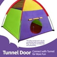 thumbnail image 6 of Kids Play Tent - Indoor & Outdoor Rainbow Playhouse for Toddlers, Easy Setup, Lightweight, Portable, Fits 2-3 Kids, Durable Polyester with Fiberglass Poles, Perfect for Camping, Playrooms, Parties, 6 of 10